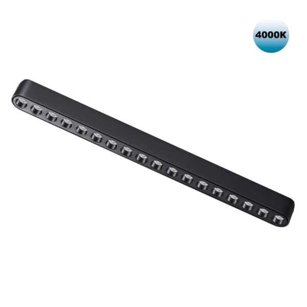 359078 SHINO NT23 047 черный Трековый светильник для низковольтного шинопровода IP20 LED 18W 48V 4000K 1710Лм SMAL