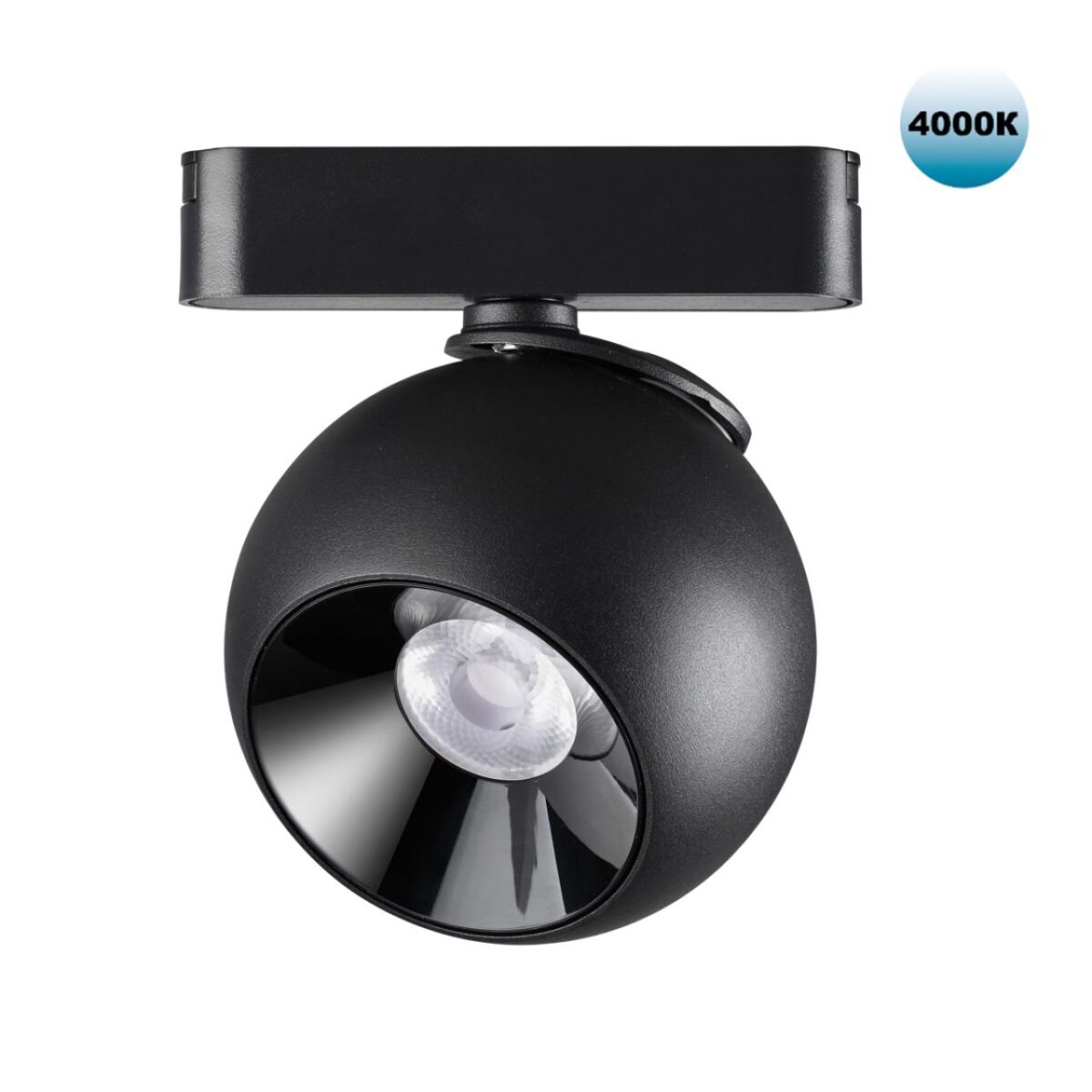 359100 SHINO NT23 053 черный Трековый светильник для низков. шинопровода IP20 LED 4000K 12W 48V 960Лм SMAL — изображение 1