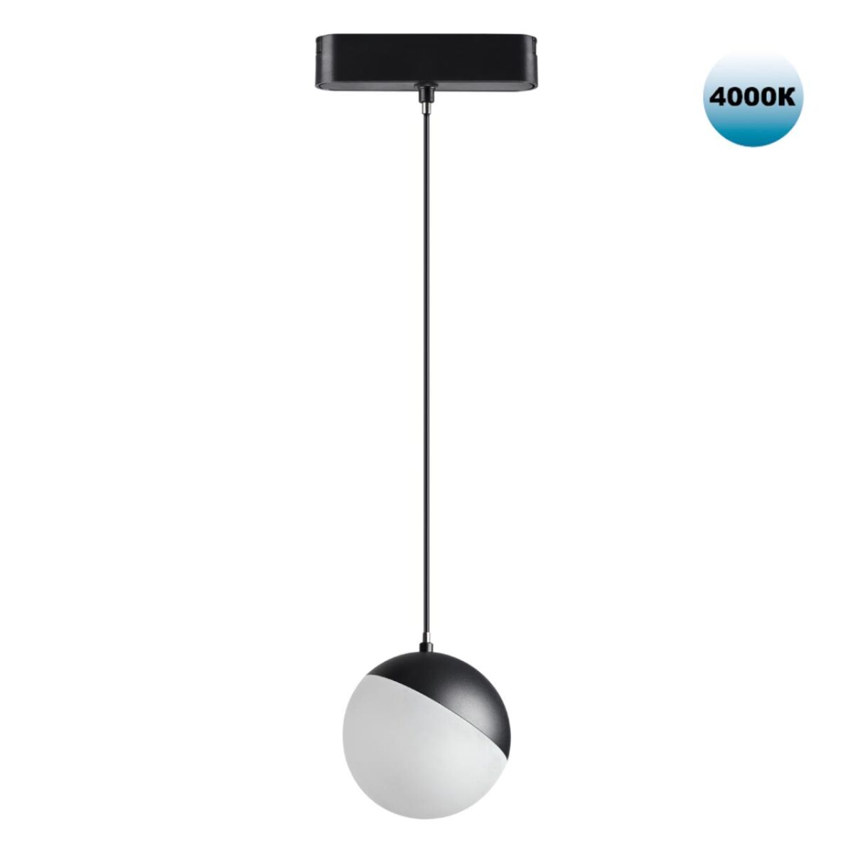 359094 SHINO NT23 052 черный Трековый светильник для низков. шинопровода IP20 LED 4000K 10W 48V 800Лм SMAL — изображение 1