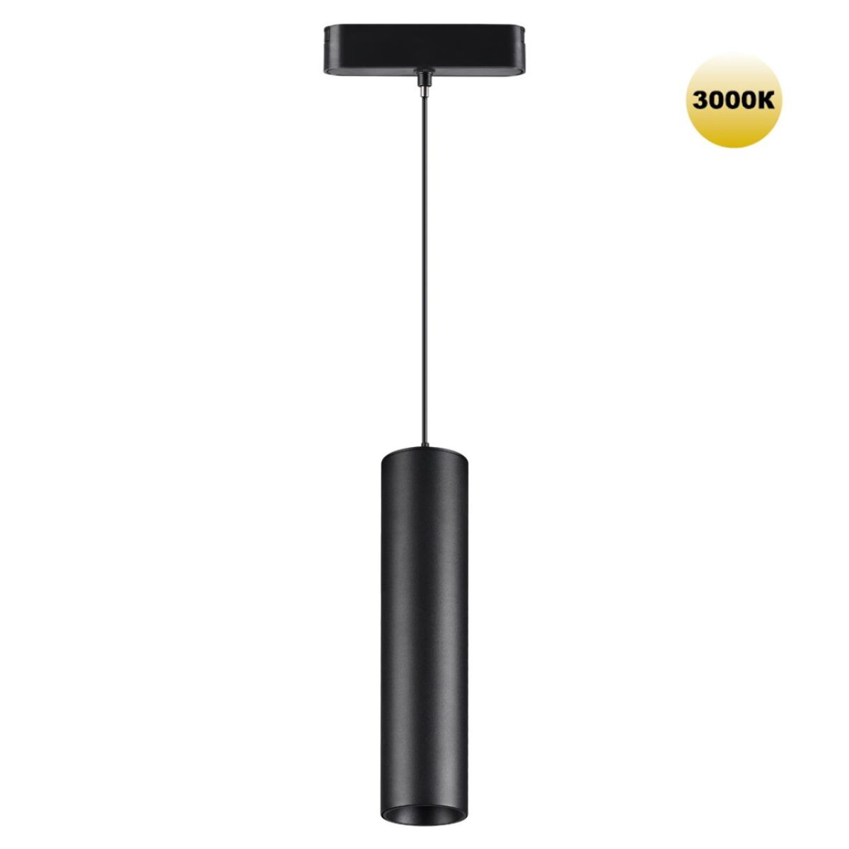 359268 SHINO NT23 050 черный Трековый светильник для низковольтного шинопровода IP20 LED 9W 48V 855Лм 3000К SMAL 359268 SHINO NT23 050 черный Трековый светильник для низковольтного шинопровода IP20 LED 9W 48V 855Лм 3000К SMAL — изображение 1