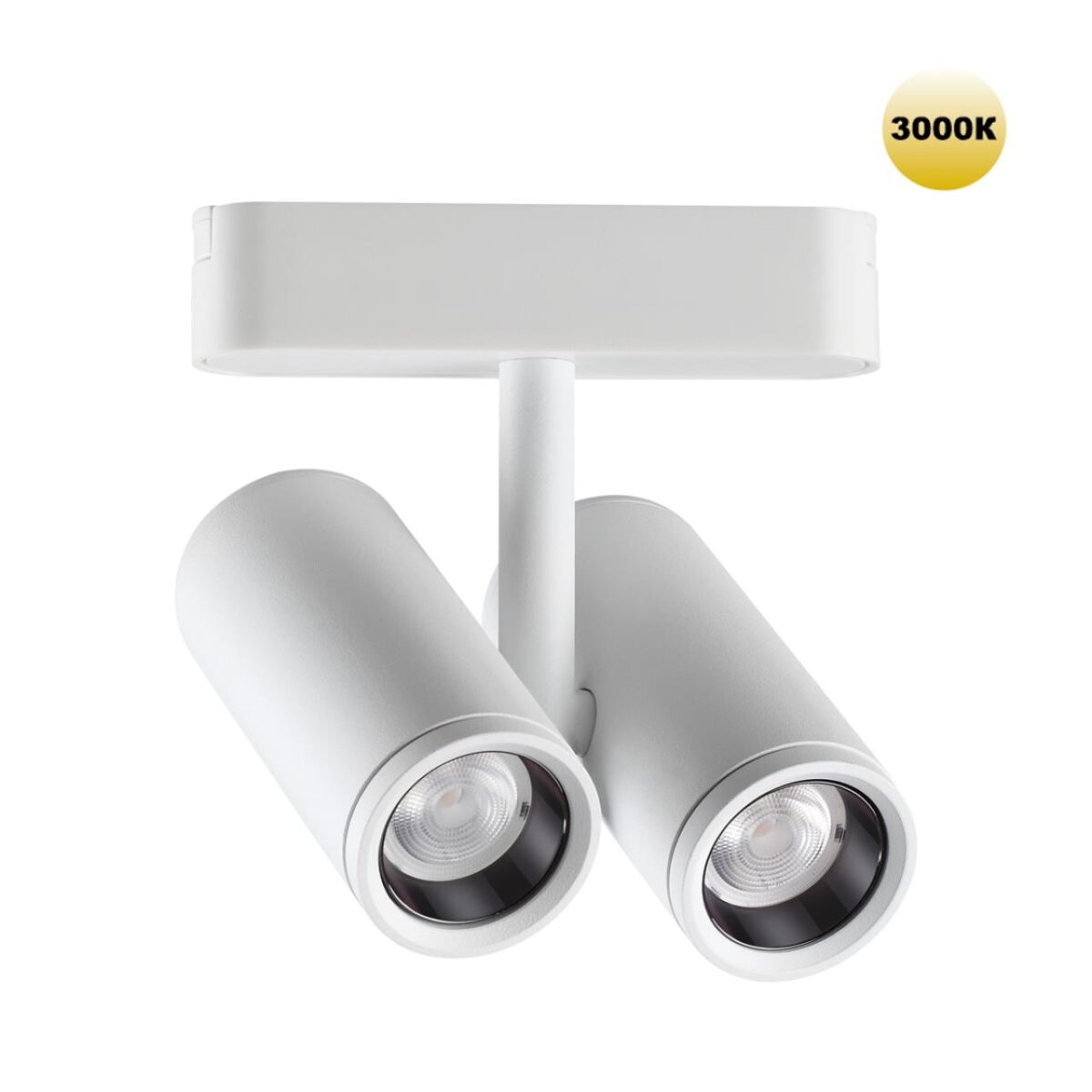 359275 SHINO NT23 051 белый Трековый светильник для низковольтного шинопровода IP20 LED 16W 48V 1360Лм 3000К SMAL — изображение 1