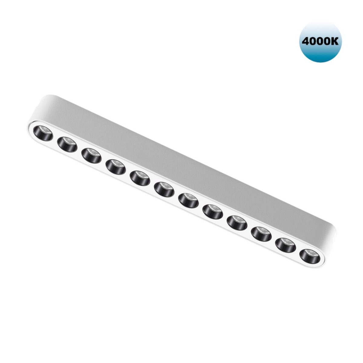 359077 SHINO NT23 047 белый Трековый светильник для низковольтного шинопровода IP20 LED 12W 48V 4000K 1140Лм SMAL — изображение 1