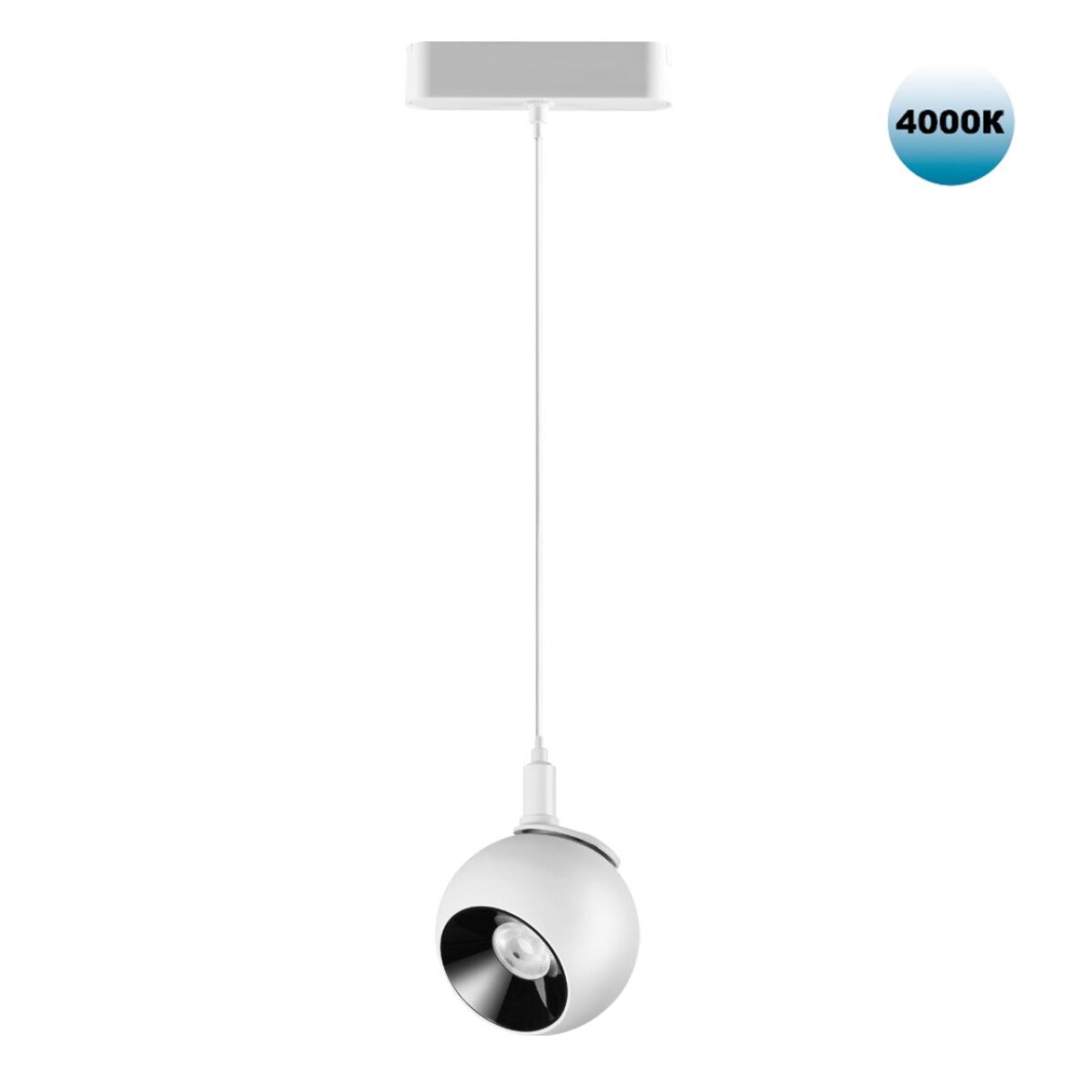 359099 SHINO NT23 053 белый Трековый светильник для низков. шинопровода IP20 LED 4000K 12W 48V 960Лм SMAL 359099 SHINO NT23 053 белый Трековый светильник для низков. шинопровода IP20 LED 4000K 12W 48V 960Лм SMAL — изображение 1