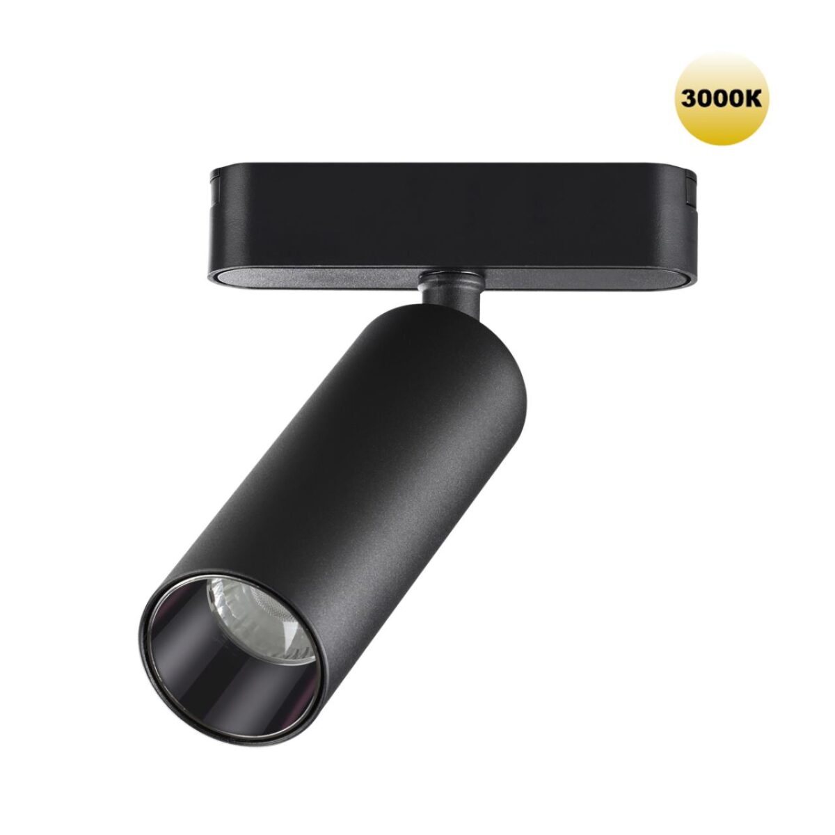 359256 SHINO NT23 049 черный Трековый светильник для низковольтного шинопровода IP20 LED 15W 48V 1275Лм 3000К SMAL — изображение 1