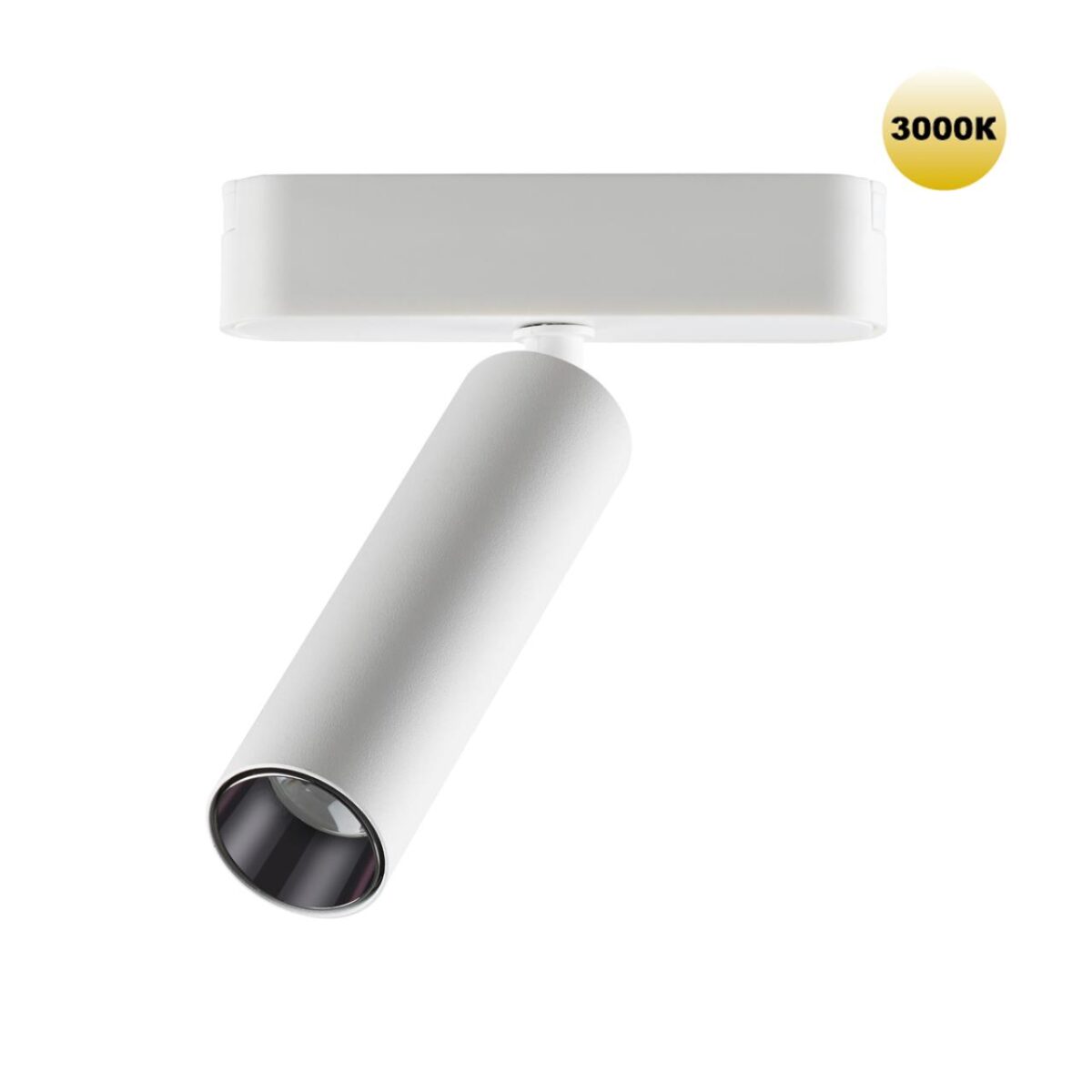 359251 SHINO NT23 048 белый Трековый светильник для низковольтного шинопровода IP20 LED 7W 48V 630Лм 3000К SMAL — изображение 1