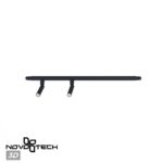 359374 KONST NT24 черный 000 Светильник диммир. со сменой цв. температ. (управл. - пульт ДУ или прилож. Smart Life) IP20 LED 10W 48V 3000-6000К GLAT — изображение 8