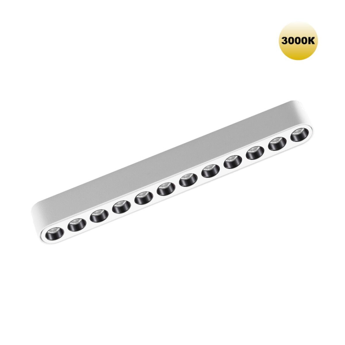 359243 SHINO NT23 047 белый Трековый светильник для низковольтного шинопровода IP20 LED 12W 48V 1140Лм 3000К SMAL — изображение 1