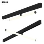 359448 SHINO NT24 000 черный Трековый низковольт. св-к диммир. со сменой цв.температуры, пульт ДУ/Tuya Smart Life IP20 LED 12W 48V 3000-6000K FLUM — изображение 6