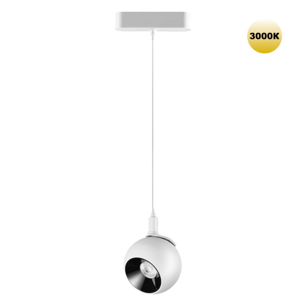 359265 SHINO NT23 053 белый Трековый светильник для низковольтного шинопровода IP20 LED 12W 48V 960Лм 3000К SMAL 359265 SHINO NT23 053 белый Трековый светильник для низковольтного шинопровода IP20 LED 12W 48V 960Лм 3000К SMAL — изображение 1