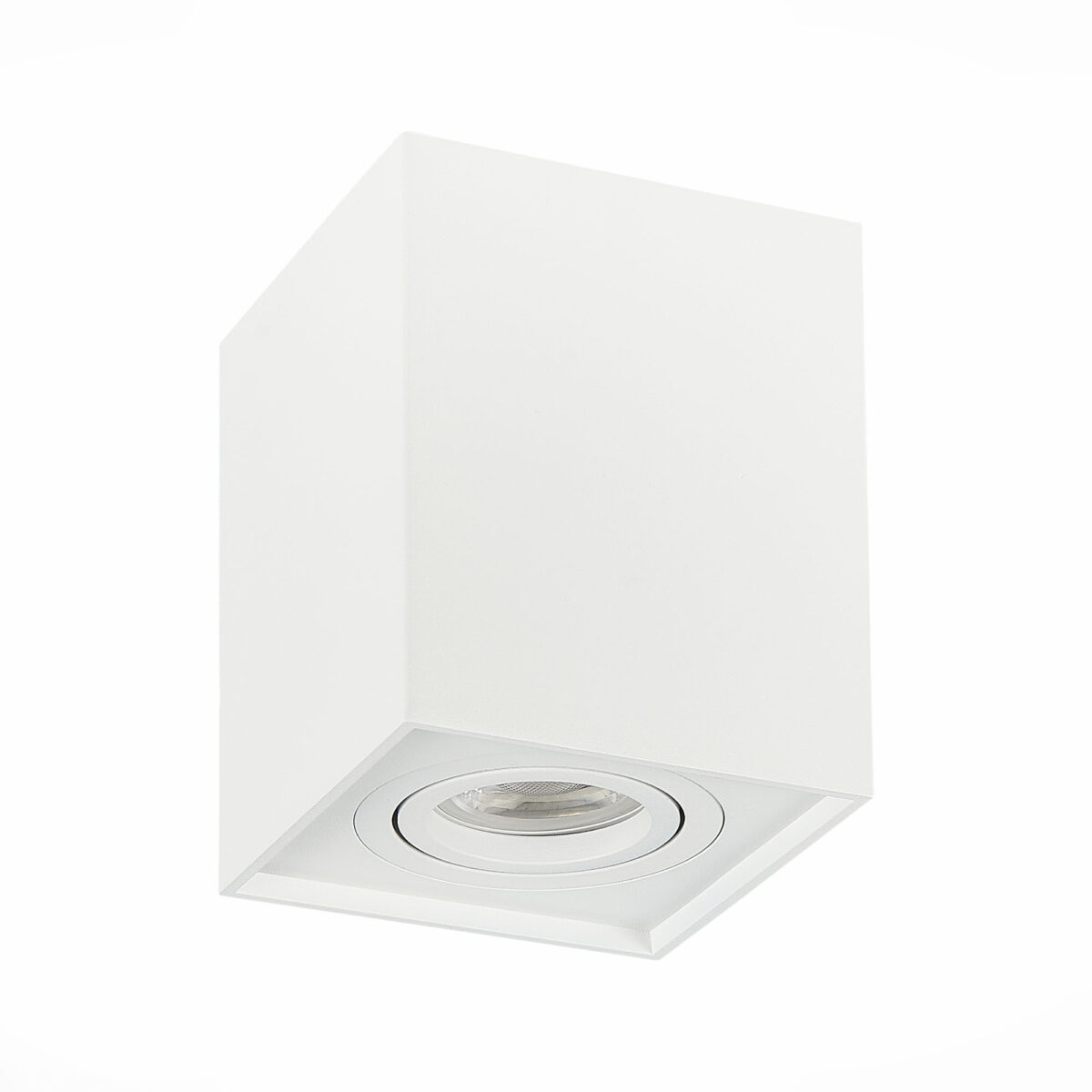 ST109.507.01 Светильник потолочный Белый GU10 1*50W  L100xW100xH123 220V Без ламп Накладные светильники — изображение 6