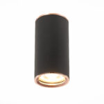 ST111.427.01 Светильник потолочный Черный GU10 1*50W D54xH105 220V Без ламп Накладные светильники — изображение 3