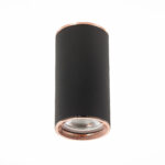 ST111.427.01 Светильник потолочный Черный GU10 1*50W D54xH105 220V Без ламп Накладные светильники — изображение 6