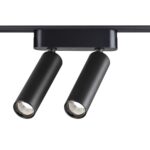 359086 SHINO NT23 182 черный Трековый светильник для низков. шинопровода IP20 LED 4000K 2*7W 48V 1260Лм SMAL — изображение 3