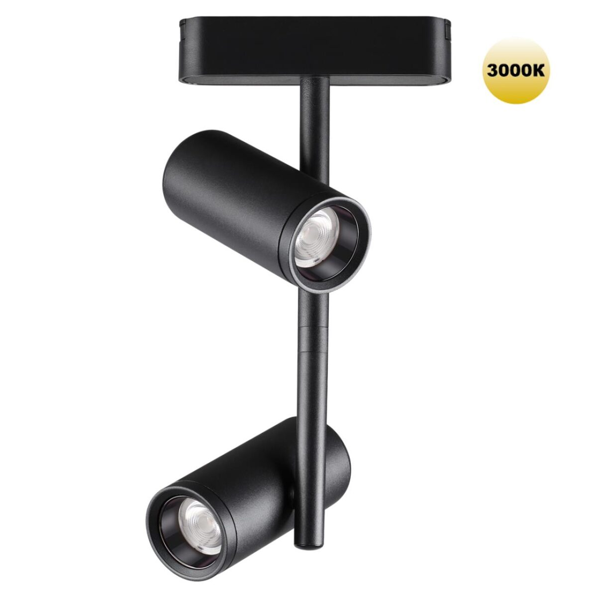359272 SHINO NT23 051 черный Трековый светильник для низковольтного шинопровода IP20 LED 16W 48V 1360Лм 3000К SMAL — изображение 1