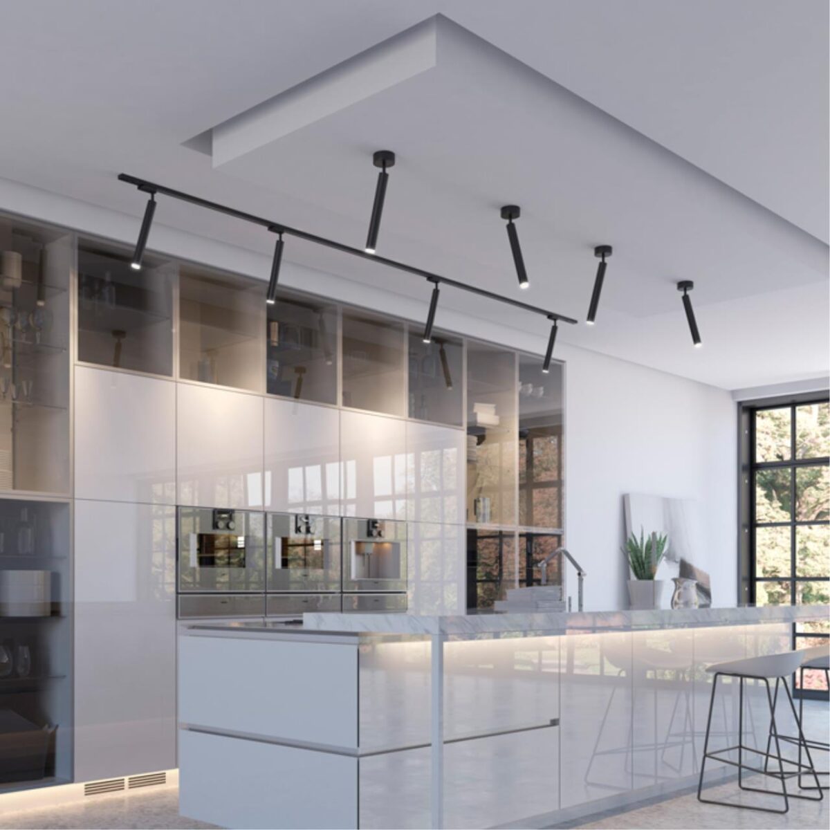 357887 OVER NT19 384 черный Накладной светильник IP20 LED 3000K 10W 160-265V MODO — изображение 4