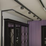 135091 SHINO NT20 054 черный Низковольтный шинопровод 1м (токопровод и заглушки в комплекте) IP20 48V FLUM — изображение 2