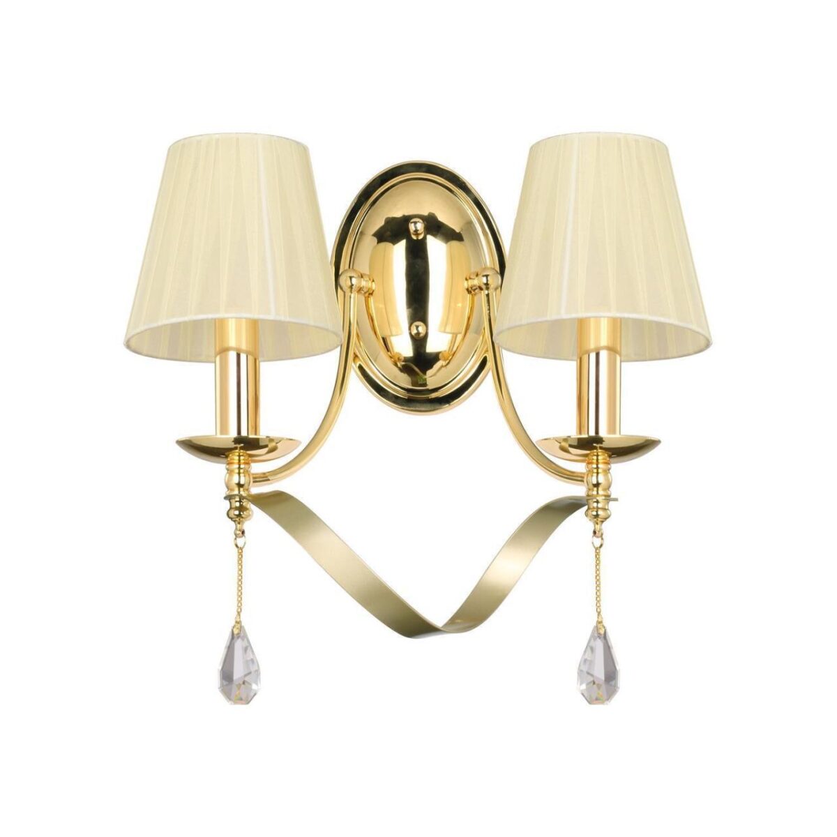 2596-2W, настенный светильник, D210xW380xH370, 2xE14x40W, excluded — изображение 2