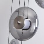 4373-5P, подвесная люстра, D400xH2190, 5xLEDx7.2W, 2520LM, 4000K, CRI>90, included — изображение 4