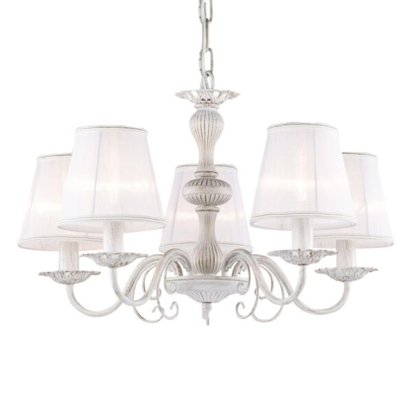 1730-5P, люстра подвесная, D560xH360/1390, 5xE14x40W, excluded