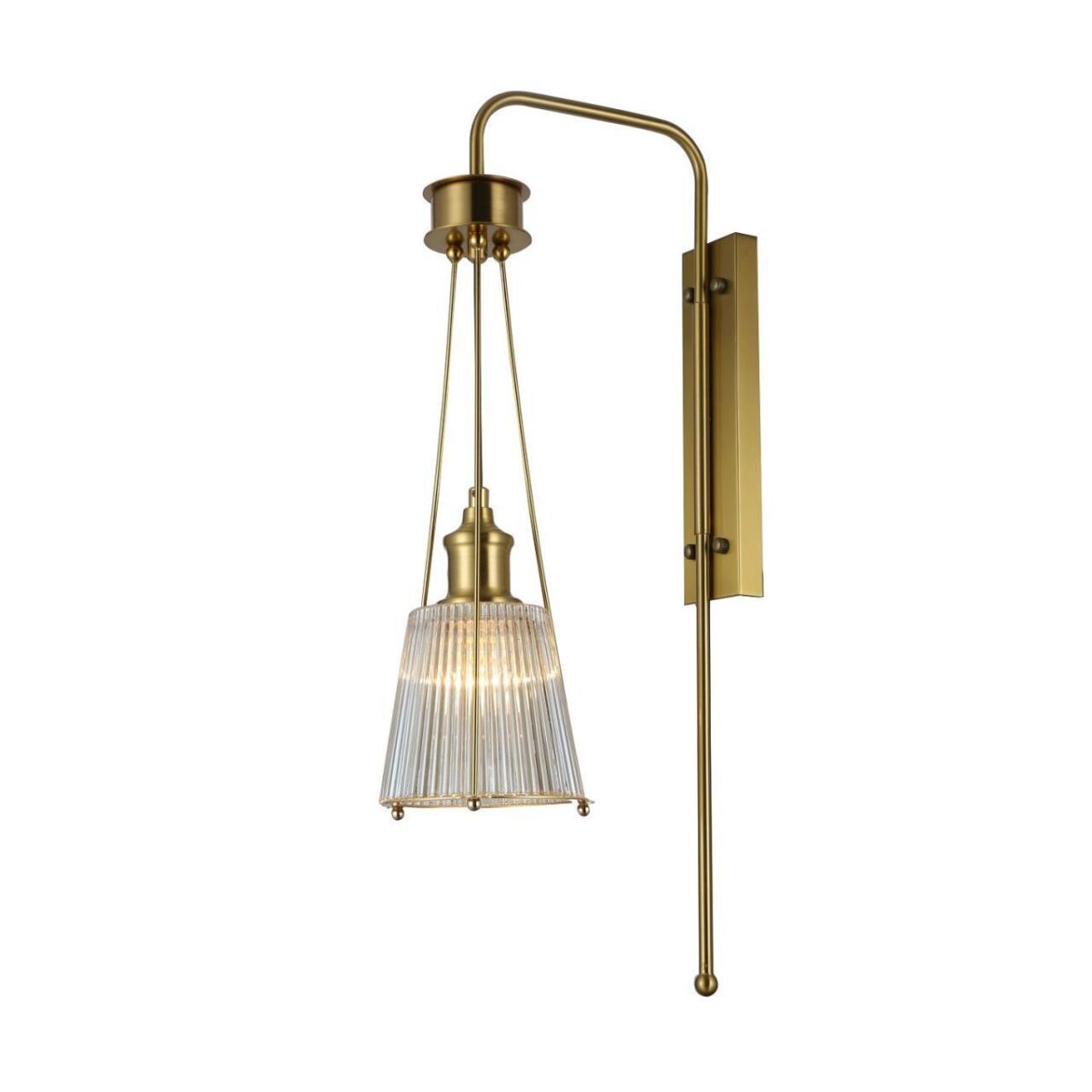 2777-1W, настенный светильник, D275xW130xH590, 1xE14x60W, excluded — изображение 1