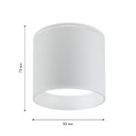 4662-1U, уличный светильник, D83xH73, 1xGX53LEDx15W, IP54, excluded — изображение 3