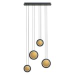 4562-4P, подвесная люстра, L600xW160xH1500, LEDx30W, 1800LM, 4000K, included