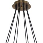 2763-8P, подвесная люстра, D870xH1160, 8xE14x40W, excluded — изображение 3