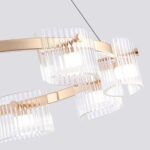 4248-9P, подвесная люстра, D620xH1300/1500, 9xLEDx5.5W, 1080LM, 4000K, included — изображение 3