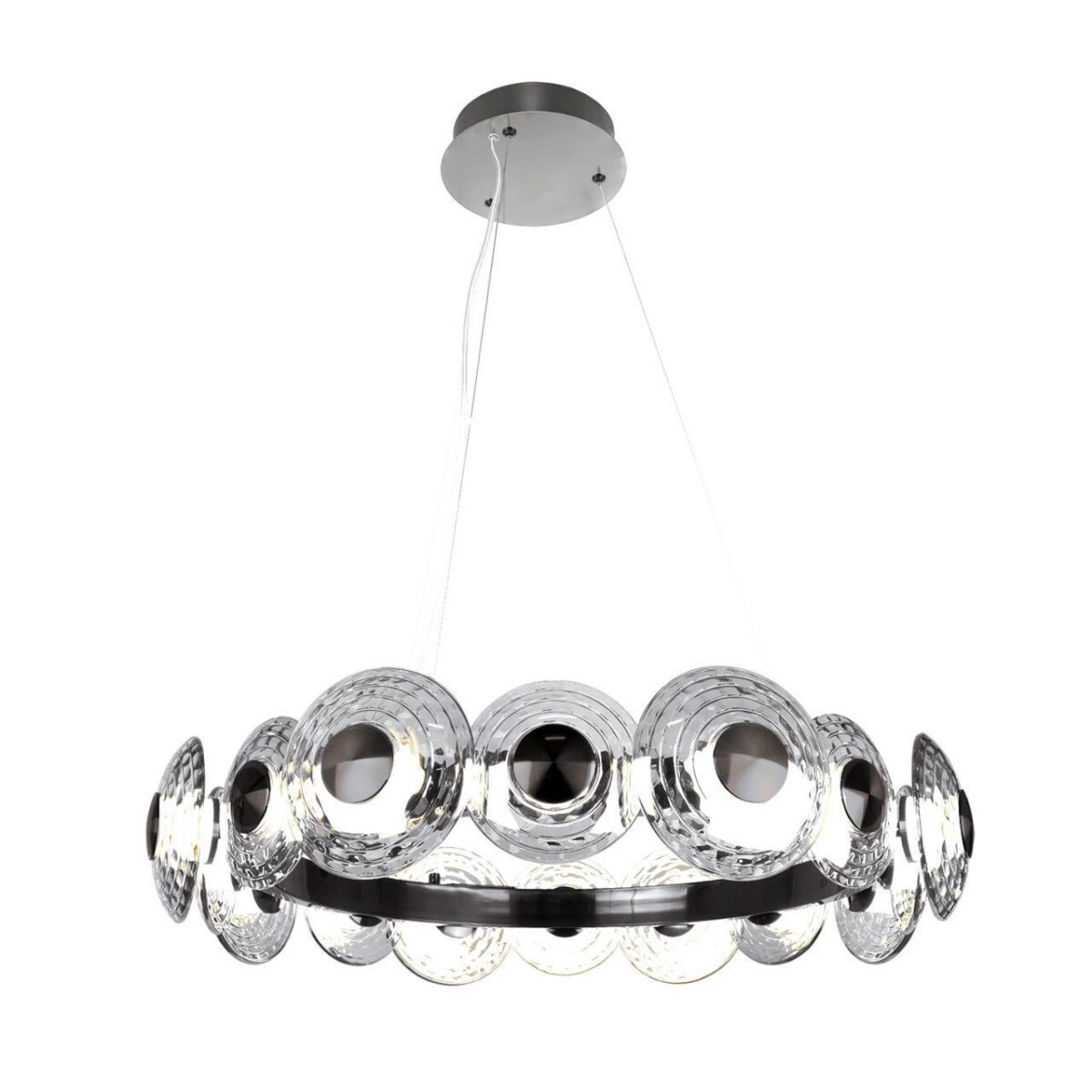 4643-16P, подвесная люстра, D700xH295/1590, LEDx72W, 8217LM, 4000K, included — изображение 1