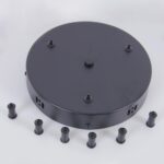 4591-220-3BL, потолочная чаша, D220xH40, цвет черный — изображение 4