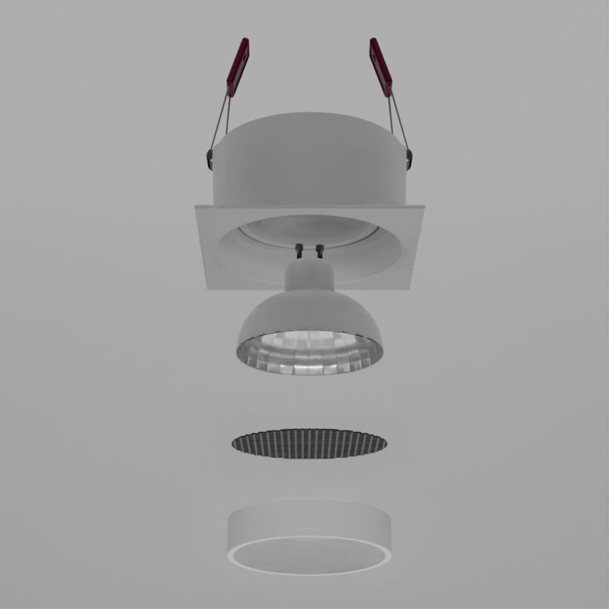 4547-1C, врезной светильник, L81xW81xH56, cutout:D75, 1xGU10x35W, IP20, excluded — изображение 5