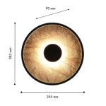 4445-2W, настенный светильник, D90xW385xH385, LEDx32W, 285LM, 4000K, included — изображение 3