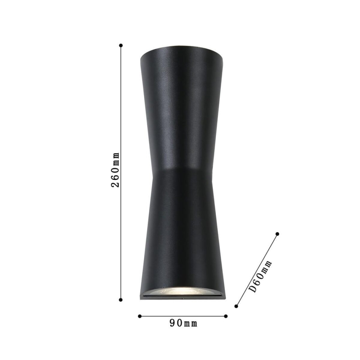 2684-2W, уличный светильник, D60xW90xH260, 2xLEDx7W, 1120LM, 3000K, IP54, included — изображение 3