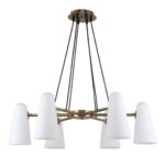 2763-6P, подвесная люстра, D700xH1160, 6xE14x40W, excluded — изображение 2