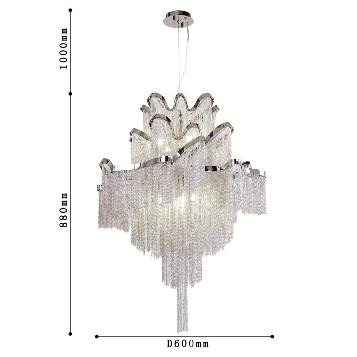 1156-8P, подвесная люстра, D600xH880/1880, 8xE14x40W, excluded — изображение 3