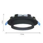 4671-1U, уличный светильник, D110xH42, cutout:D95, 1xGX53LEDx15W, IP44, excluded — изображение 3