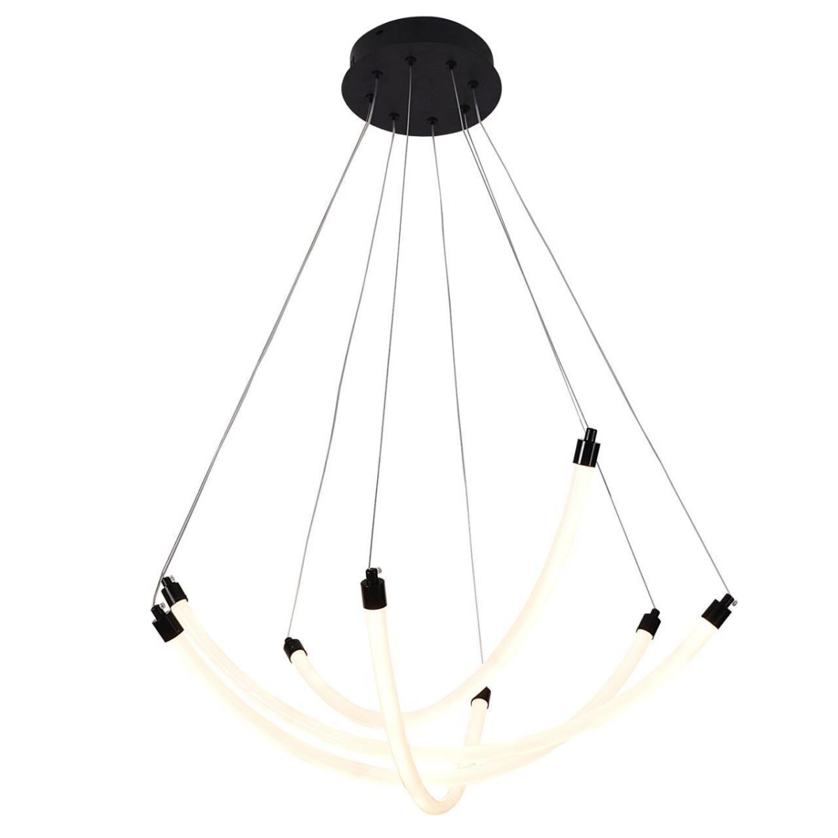 4468-4P, подвесная люстра, D670xH1000/1800, LEDx36W, 3330LM, 3000-6500K, included, remote control — изображение 1