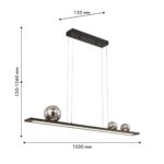 4548-3P, подвесная люстра, L1030xW120xH130/1560, LEDx51W, 1790LM, 4000K, included — изображение 3