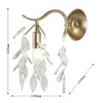 3003-1W, настенный светильник, D250xW160xH340, 1xE14x40W, excluded — изображение 3