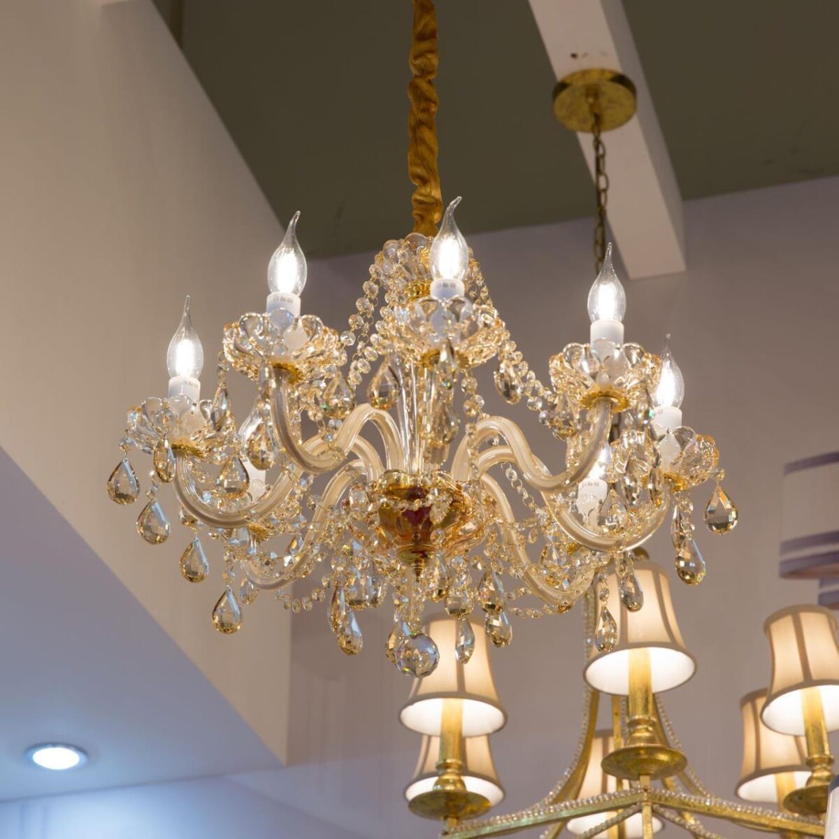 1738-8P, люстра подвесная, D570xH450/1450, 8xE14x40W, excluded — изображение 4