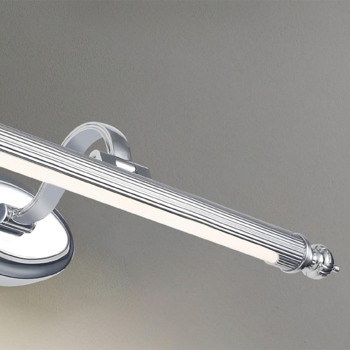 2434-1W, настенный светильник, D200xW550xH120, 1xLEDx8W, 640LM, 4000K, IP44, included — изображение 3