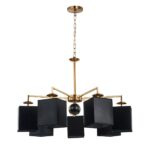 2822-7P, подвесная люстра, D790xH455/1520(H560/1625), 7xE14x40W, excluded — изображение 9