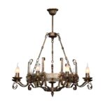 2159-9P, люстра подвесная, D800xH820, 9xE14x40W, excluded