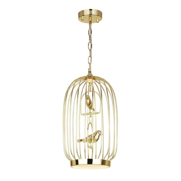 1928-2P, люстра подвесная, D280xH520/1300, 1xLEDx9W + 1xLEDx3W,  960LM, 3500K, included