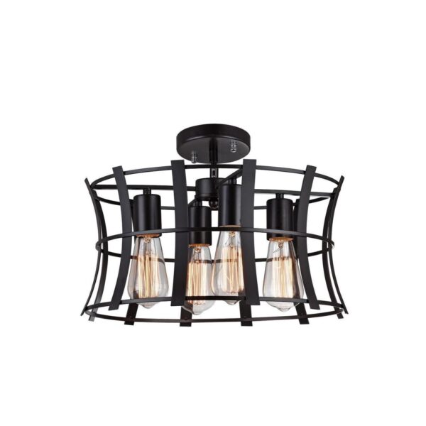 1521-4PC, люстра 2в1, D400xH230/675, 4xE27x40W, excluded