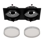 4648-2C, врезной светильник, L215xW108xH37, cutout:L186xW92, 2xGX53LEDx15W, IP20, excluded — изображение 4