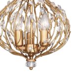 2020-3P, люстра подвесная, D330xH380/730, 3xE14x40W, excluded — изображение 4