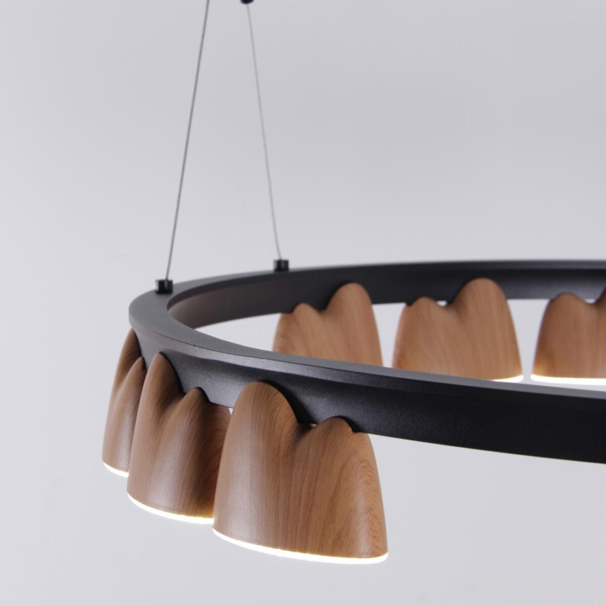 4266-21P, подвесная люстра, L875xW600xH400/1610, LEDx95W, 4085LM, 4000K, included — изображение 4