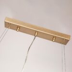 3056-10P, подвесная люстра, L1200xW500xH450/1950, 10xE14x40W, excluded — изображение 4