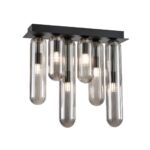 4454-6P, потолочный светильник, L380xW100xH355, 6xG9x28W, excluded